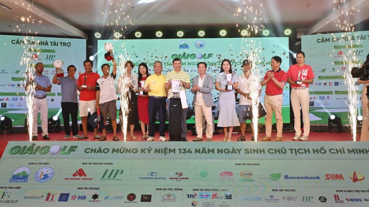 Tổ chức thành công giải golf Kỷ niệm 134 năm Ngày Sinh Chủ Tịch Hồ Chí Minh