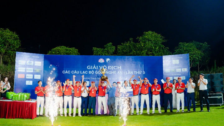 CLB GT vô địch giải các Câu lạc bộ golf Nghệ An 2022