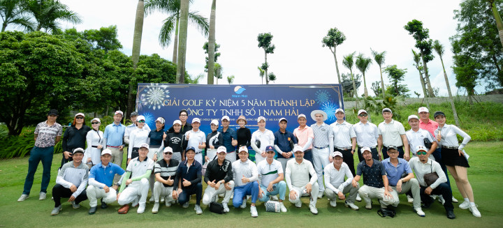 Công ty TNHH Số 1 Nam Hải tổ chức giải golf kỷ niệm 5 năm thành lập