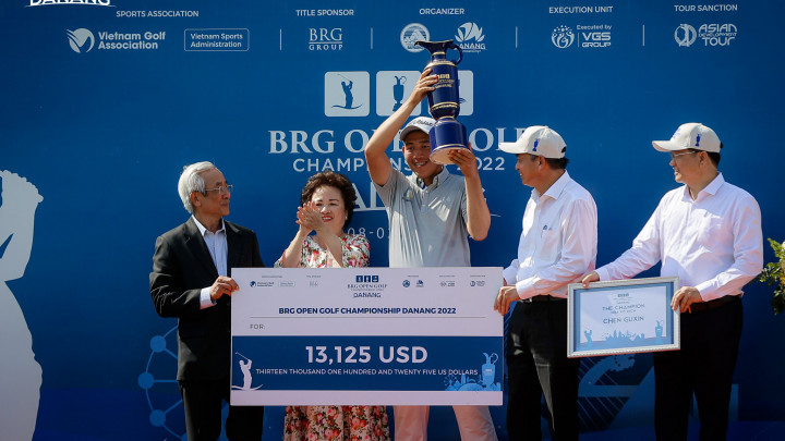 Chen Guxin vô địch BRG Open Golf Championship Danang 2022