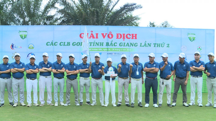 CLB Việt Yên dẫn đầu ngày thi đấu thứ nhất, giải Vô địch các CLB golf tỉnh Bắc Giang 2023
