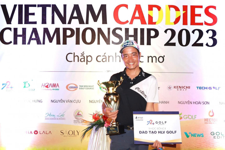 Dương Quốc Việt vô địch Vietnam Caddies Championship 2023 miền Bắc