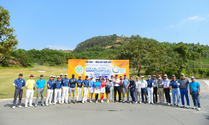 Khát vọng giành cúp trong giải Vô địch các CLB Golf Hà Nội Mở rộng 2022 của CLB Golf Đại học Quốc Gia Hà Nội