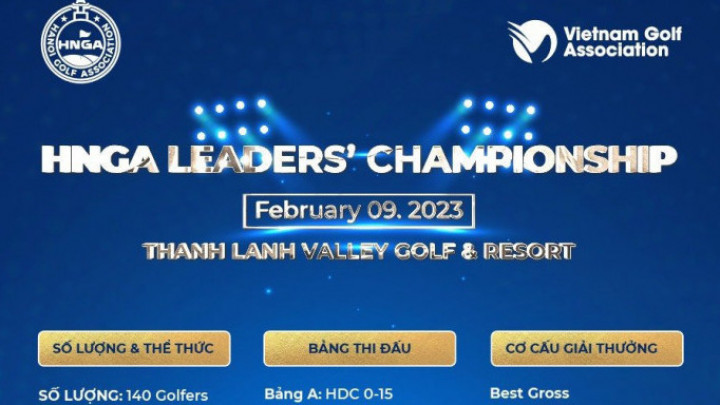 Hội golf Tp Hà Nội tổ chức giải đấu giao lưu giữa Chủ tịch và Tổng thư ký các Câu lạc bộ