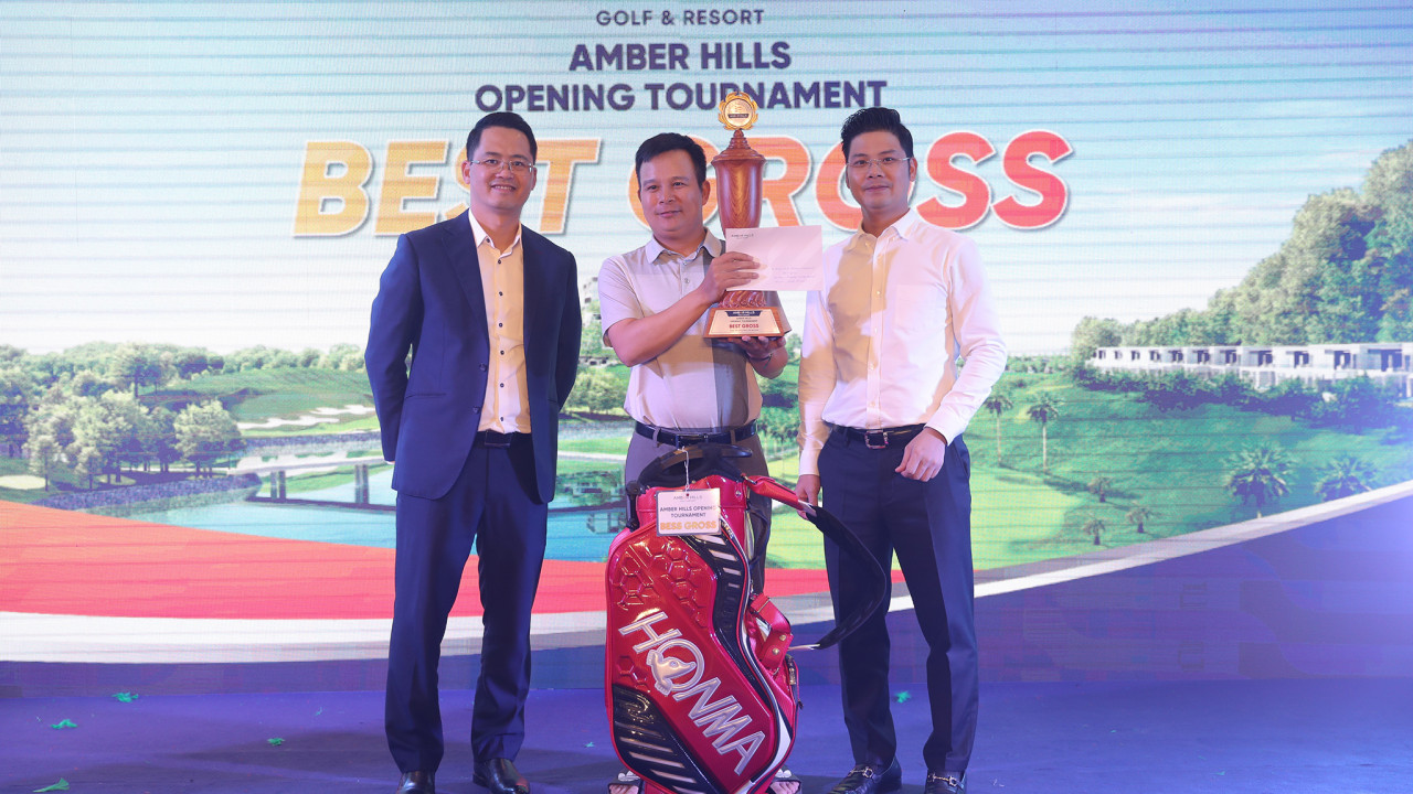 Golfer Nguyễn Văn Cường vô địch giải Amber Hills – Opening Tournament
