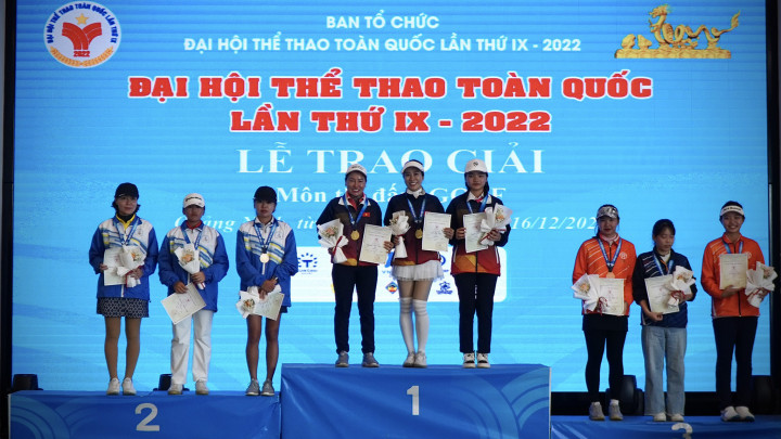 Đại hội thể thao toàn quốc 2022: Nguyễn Thị Vân Anh giúp Hải Phòng giành huy chương Vàng Đồng đội