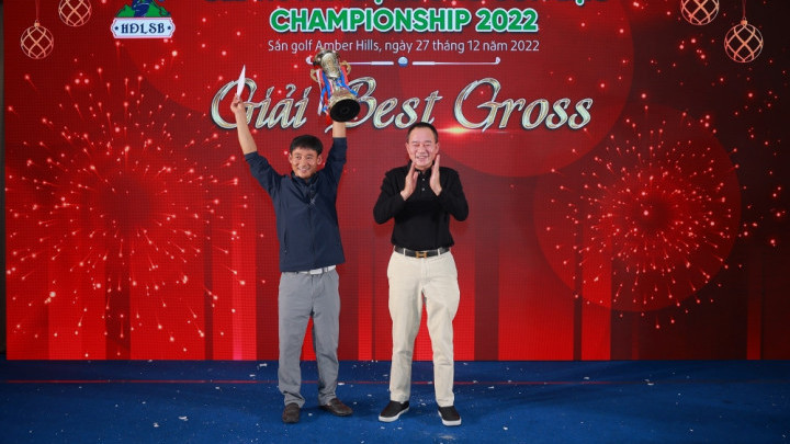 Golfer Dương Văn Vinh vô địch giải CLB Huynh đệ Lương Sơn Bạc Championship 2022
