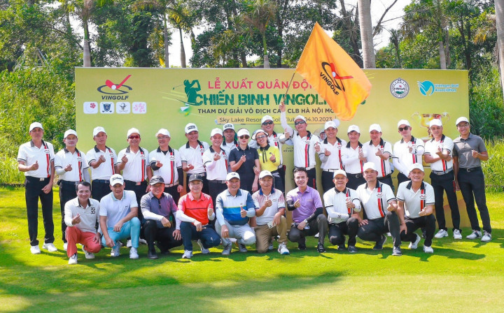 CLB VinGolf tiếp tục đặt mục tiêu Top 3 tại giải VĐ các CLB Golf Hà Nội Mở rộng lần thứ 6 - BIDV Cup 2023