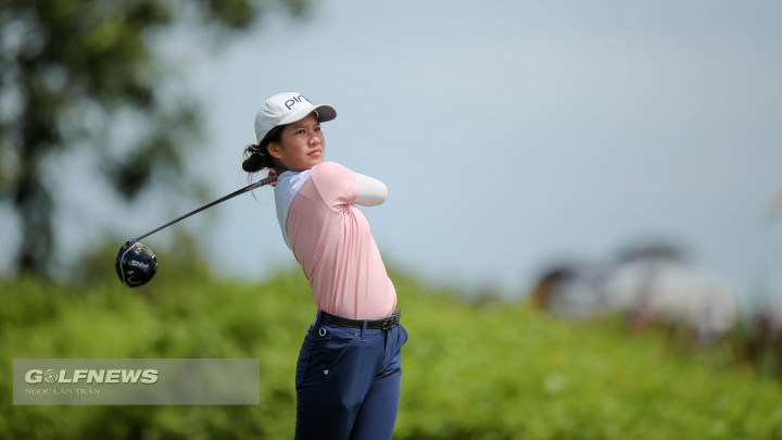 Nguyễn Viết Gia Hân trưởng thành sau một năm tham dự giải Vô địch Golf Quốc gia