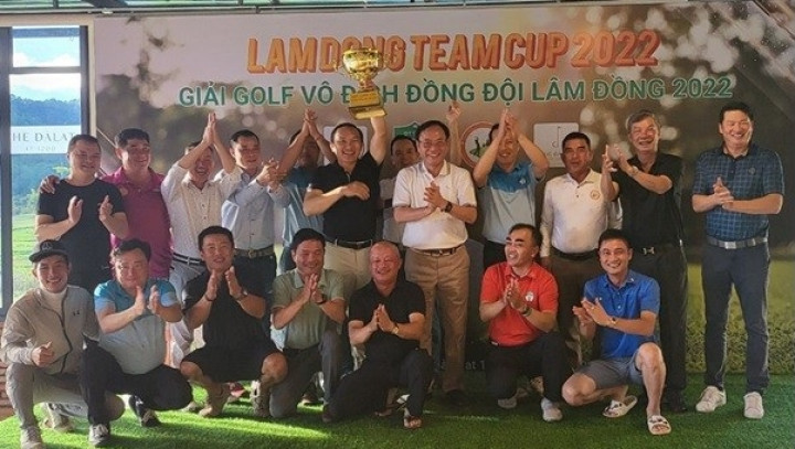 CLB Golf Đức Trọng vô địch giải Lam Dong Team Cup 2022