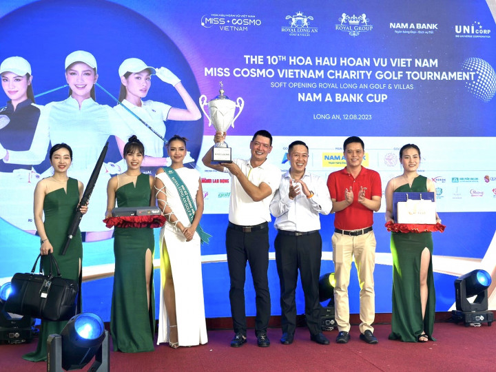 Chủ tịch CLB G81 miền Nam, Nguyễn Bình Minh vô địch giải golf Từ thiện Hoa hậu Hoàn vũ Việt Nam