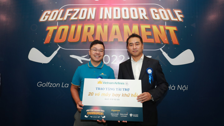 Vietnam Airlines là Nhà tài trợ chính giải đấu Golfzon Indoor Golf Tournament 2022
