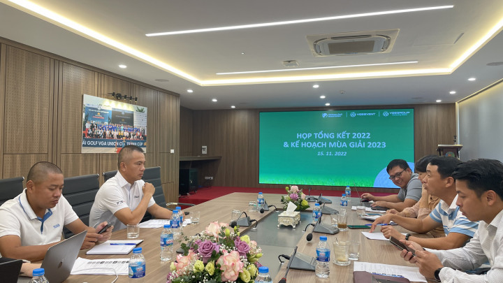 Hiệp hội golf Việt Nam và VGS Group họp tổng kết năm 2022 và chuẩn bị kế hoạch giải đấu 2023