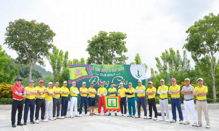 Đội tuyển golf Đặng Gia làm Lễ tổng duyệt và Lễ xuất quân tại sân Hilltop Valley Golf Club