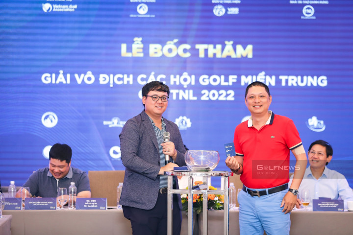 Danh sách 80 cặp đấu tại giải Vô địch các Hội golf Khu vực miền Trung – Cúp TNL 2022