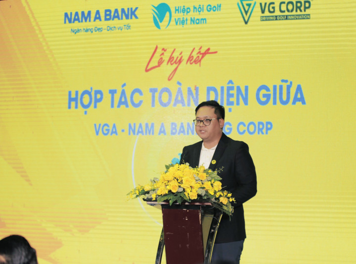 VGA, Nam A Bank và VG Corp ký kết hợp tác toàn diện với sứ mệnh đưa golf Việt vươn tầm quốc tế - Ảnh 3.