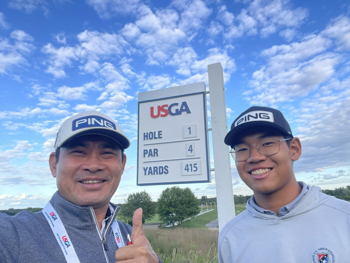 U.S. Amateur 2024: Lê Khánh Hưng đứng hạng T32, Nguyễn Anh Minh dừng bước sau vòng 2 - Ảnh 1.