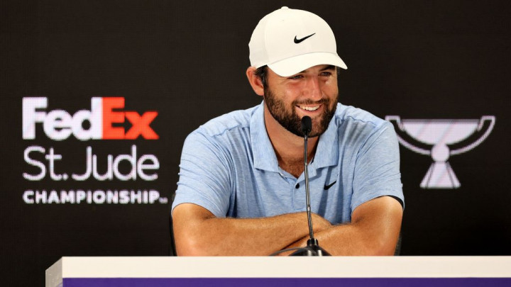 Scottie Scheffler chỉ trích thể thức ngớ ngẩn của FedEx Cup Playoffs - Ảnh 1.